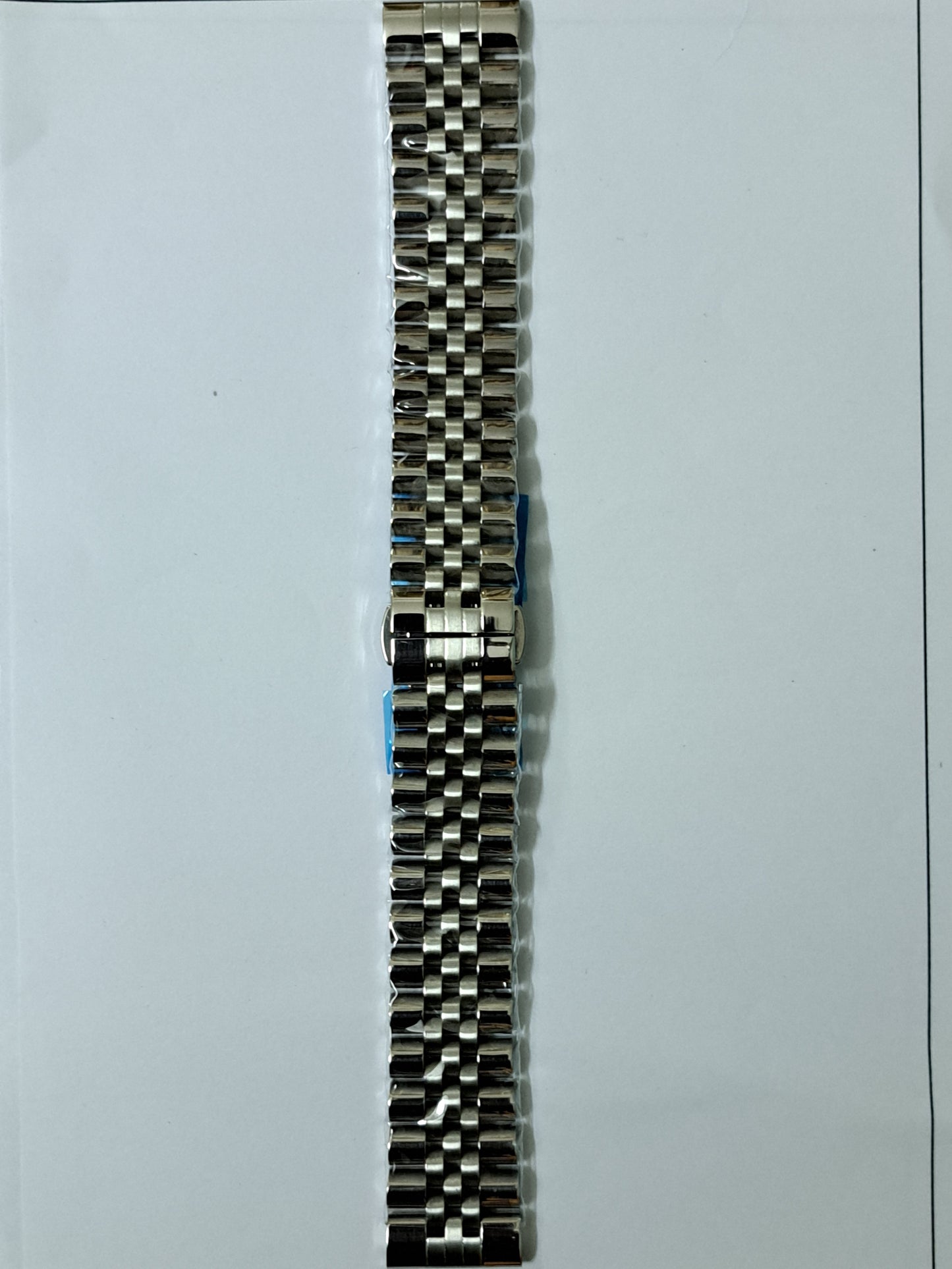 Jubilee Strap solid link with butterfly clasp