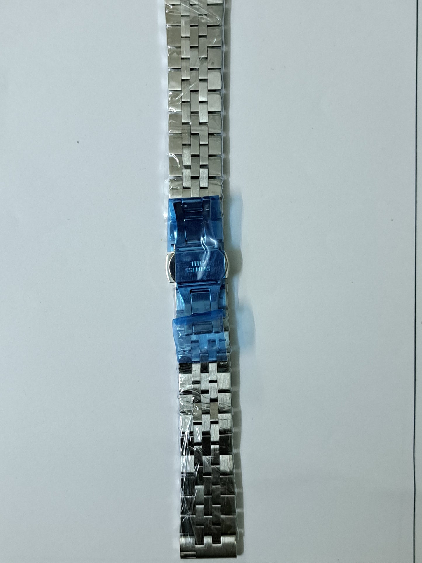 Jubilee Strap solid link with butterfly clasp