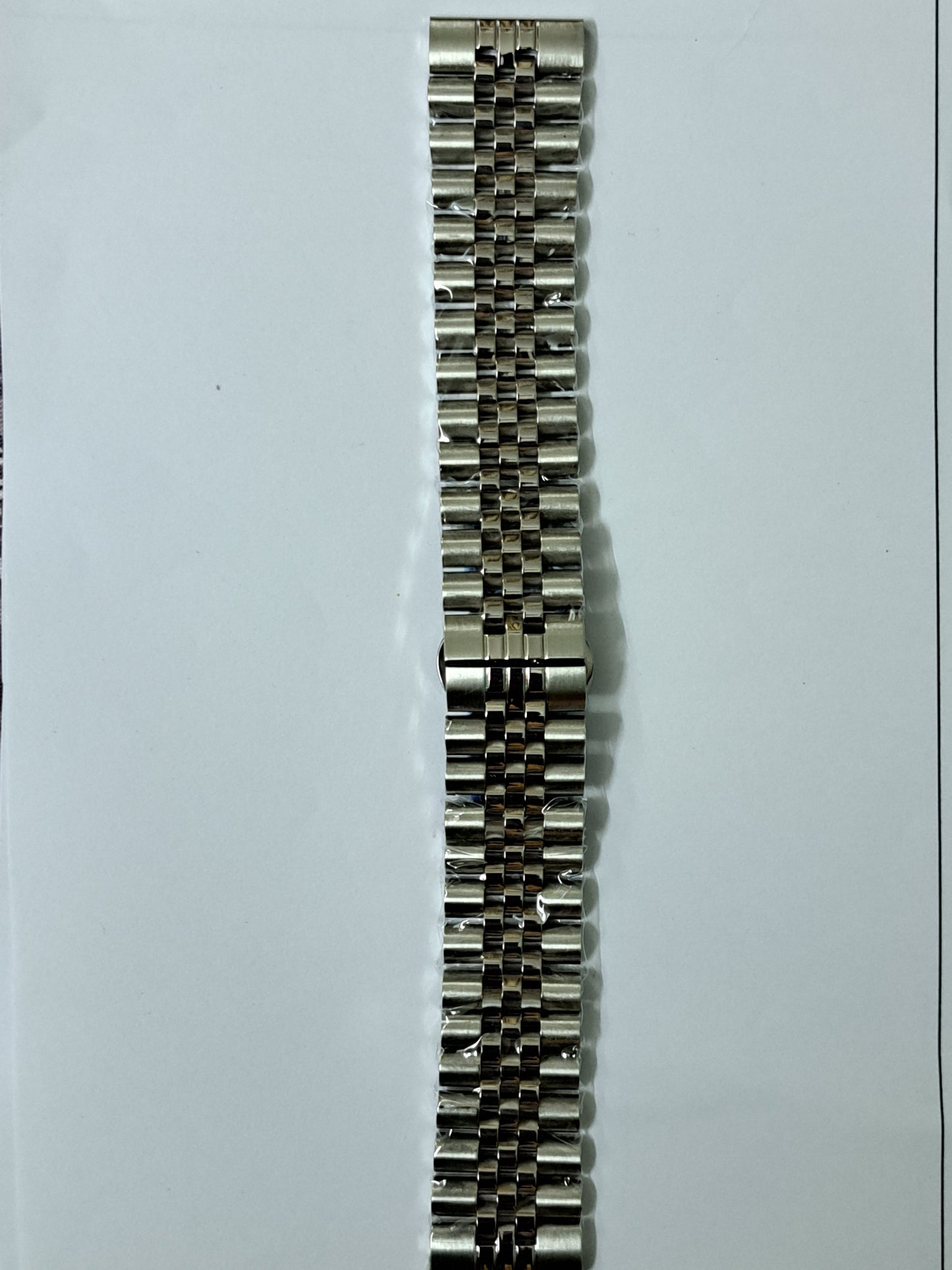 Jubilee Strap solid link with butterfly clasp