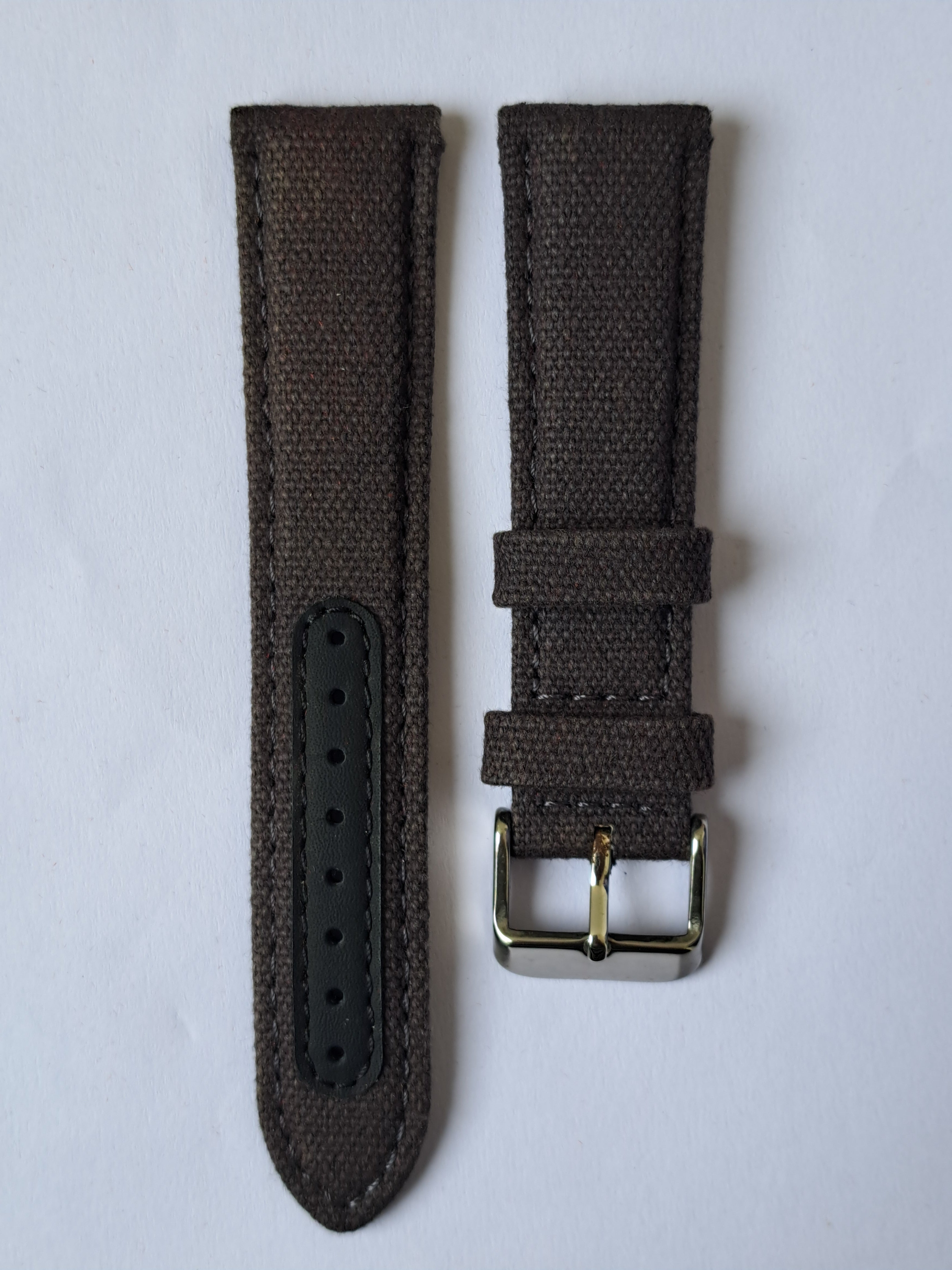 Dark Grey Fabric Strap