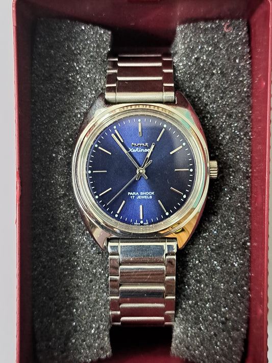 Kohinoor Dark Blue Sunburst Mechanical