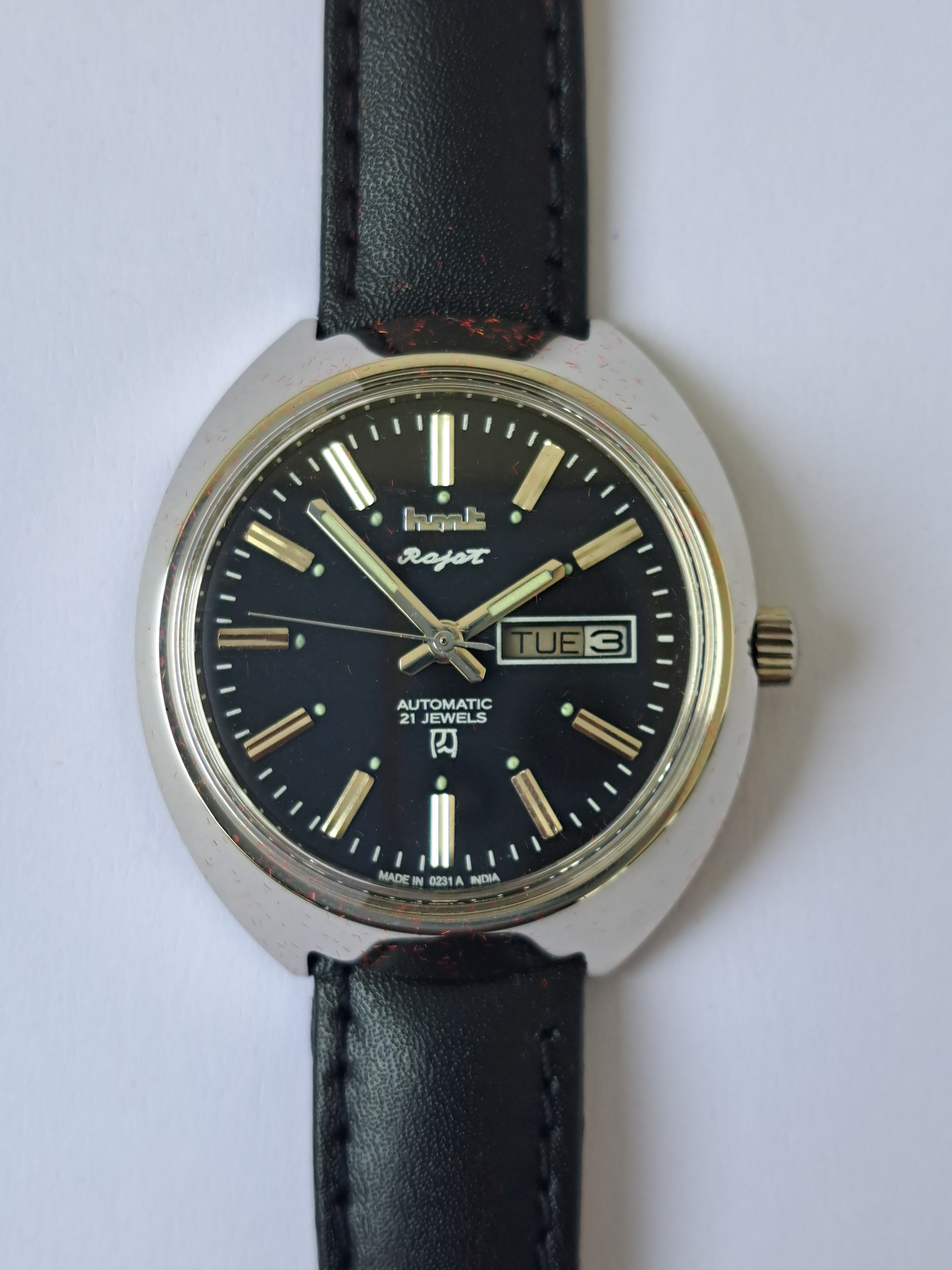 Hmt Rajat Automatic Black